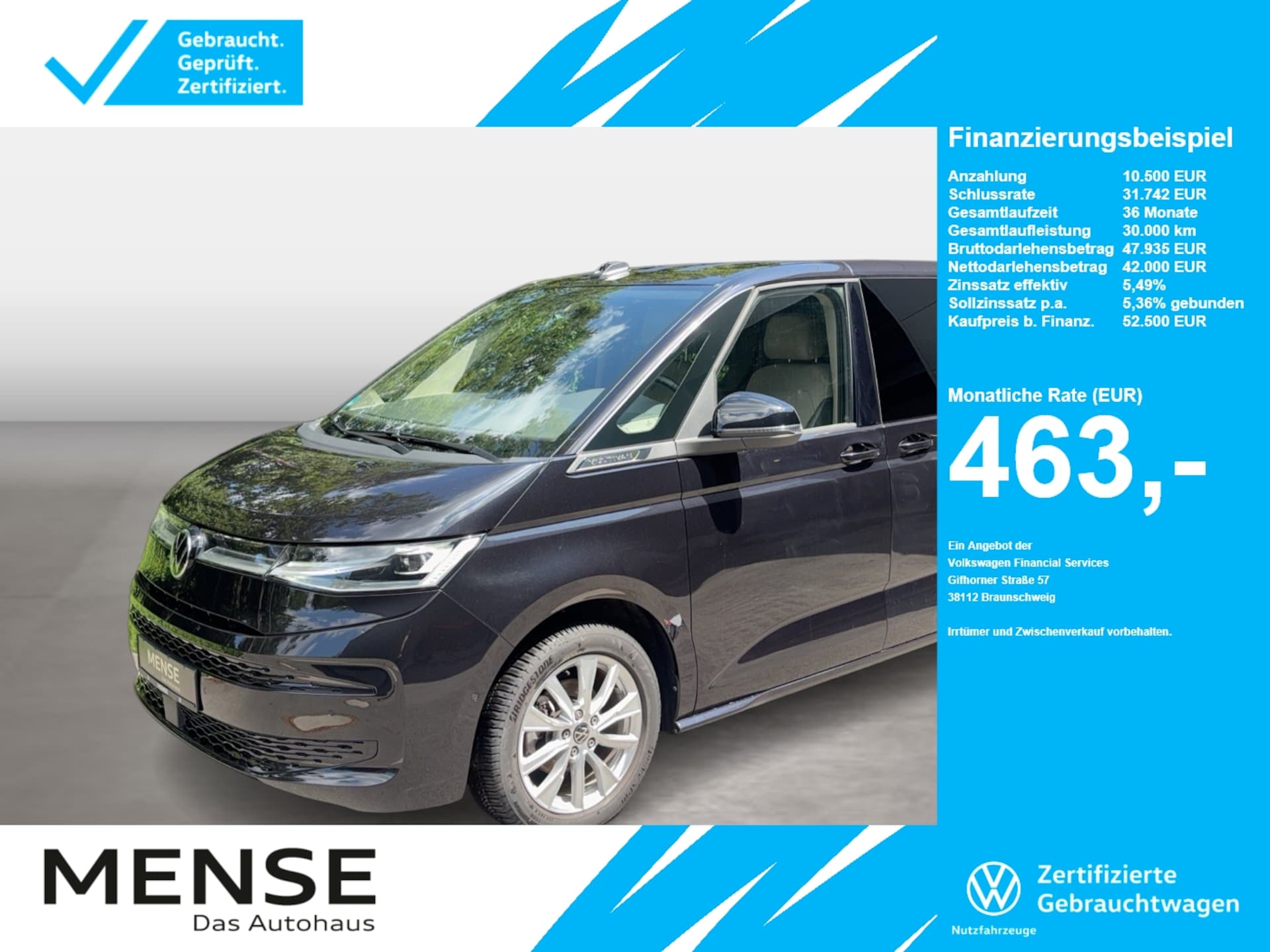 Volkswagen Multivan Langversion Life