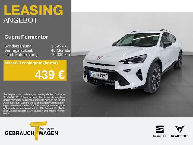 CUPRA Formentor 1.5 e-Hybrid TSI DSG VZ SENNHEISER AHK NAVI AREA VIEW LM19 (TR068440)