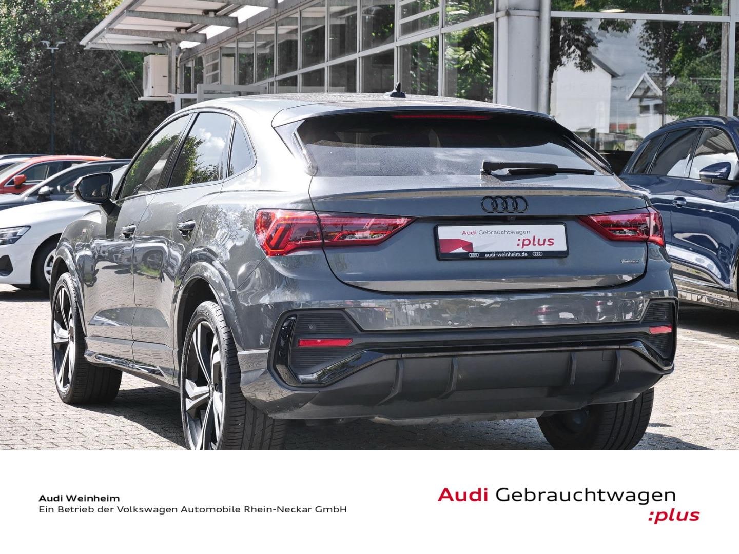 Bild über Audi Q3 Sportback S line 45 TFSI quattro S tronic - für weitere Informationen kontaktieren Sie den Audi Partner