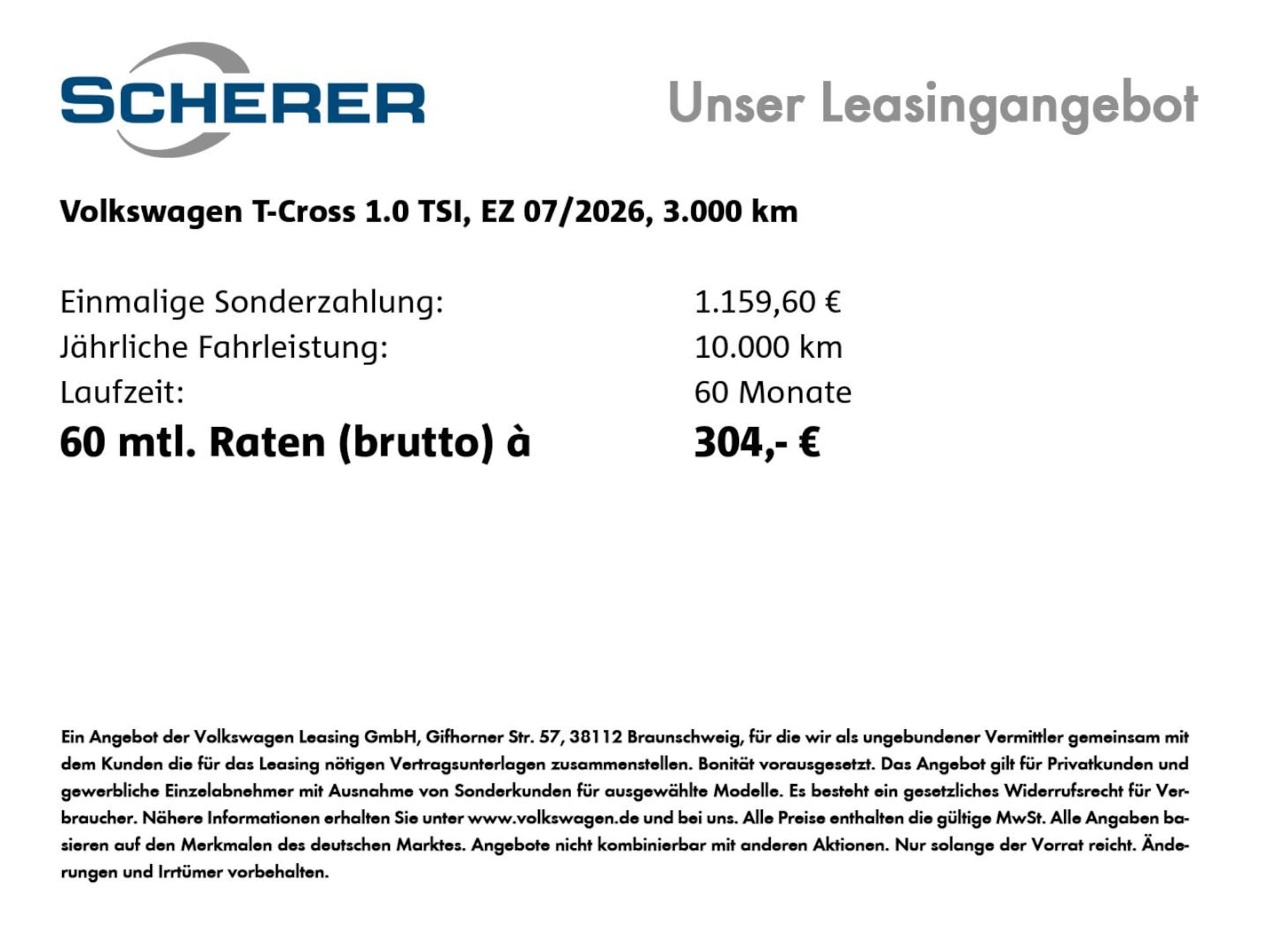 Volkswagen T-Cross Life