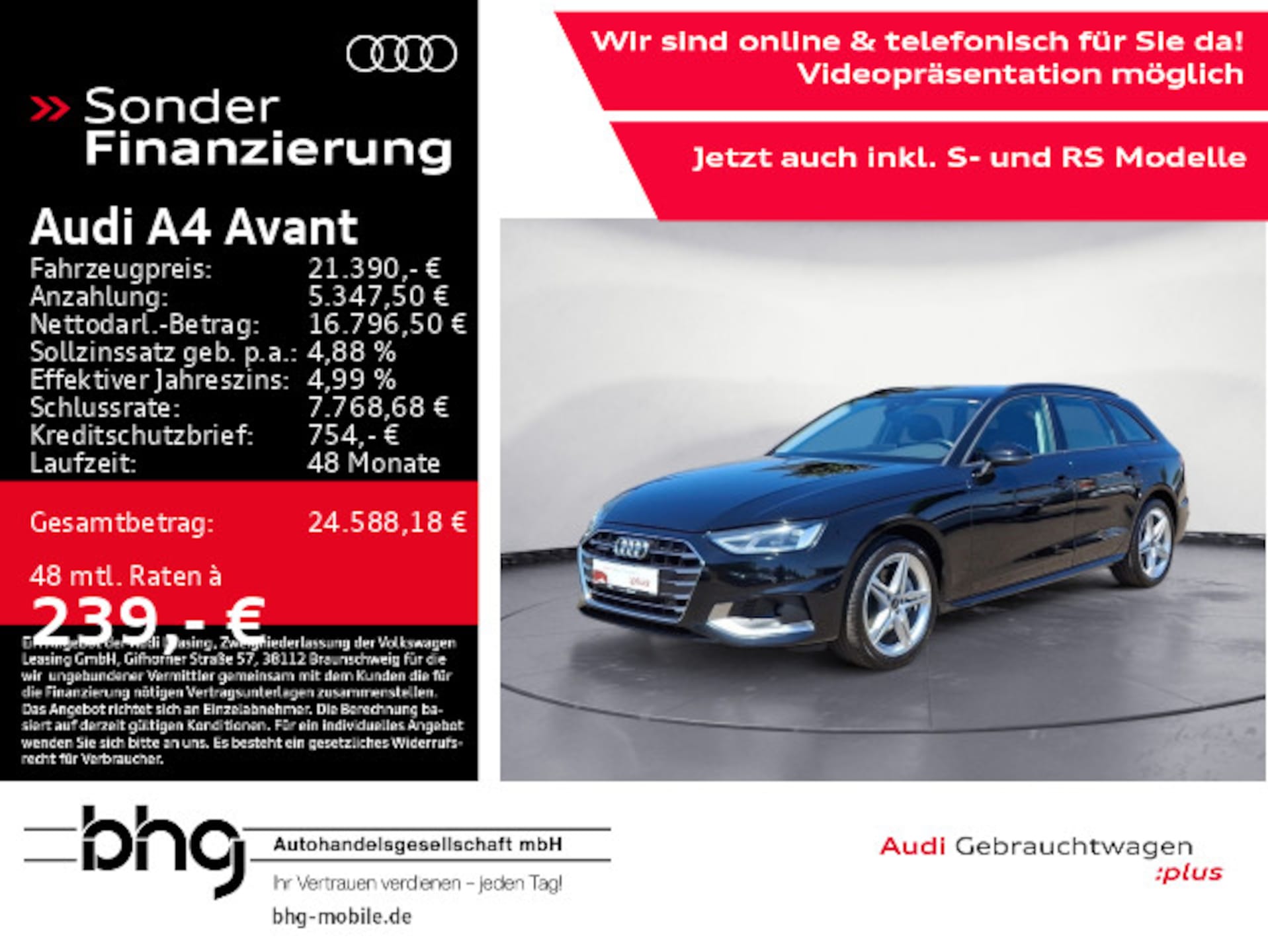 Audi A4 Avant Advanced