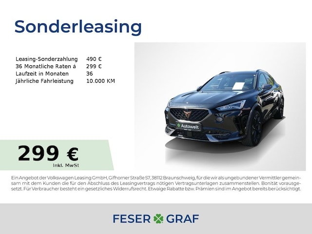 CUPRA Formentor VZ 2.0 TSI 228kW - NAVI,AKRA,ACC,BEATS (DKT5019253)