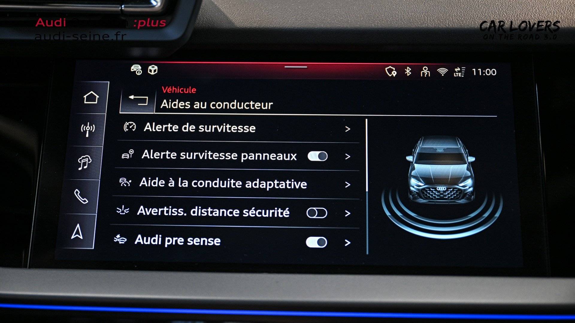 Image about Audi A3 Berline S line 35 TFSI Hybride 110 kW (150 ch) S tronic