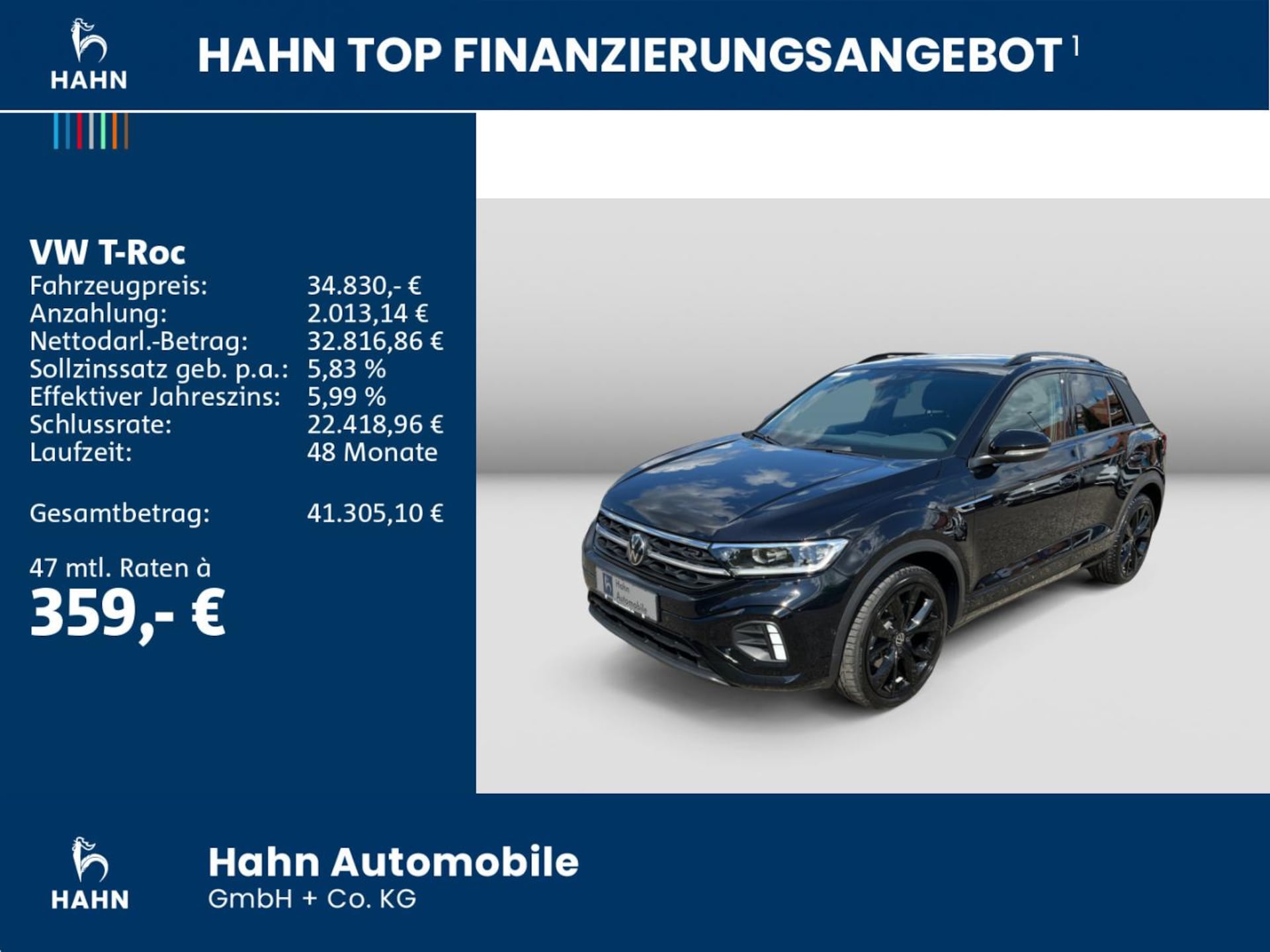 Volkswagen T-Roc R-Line