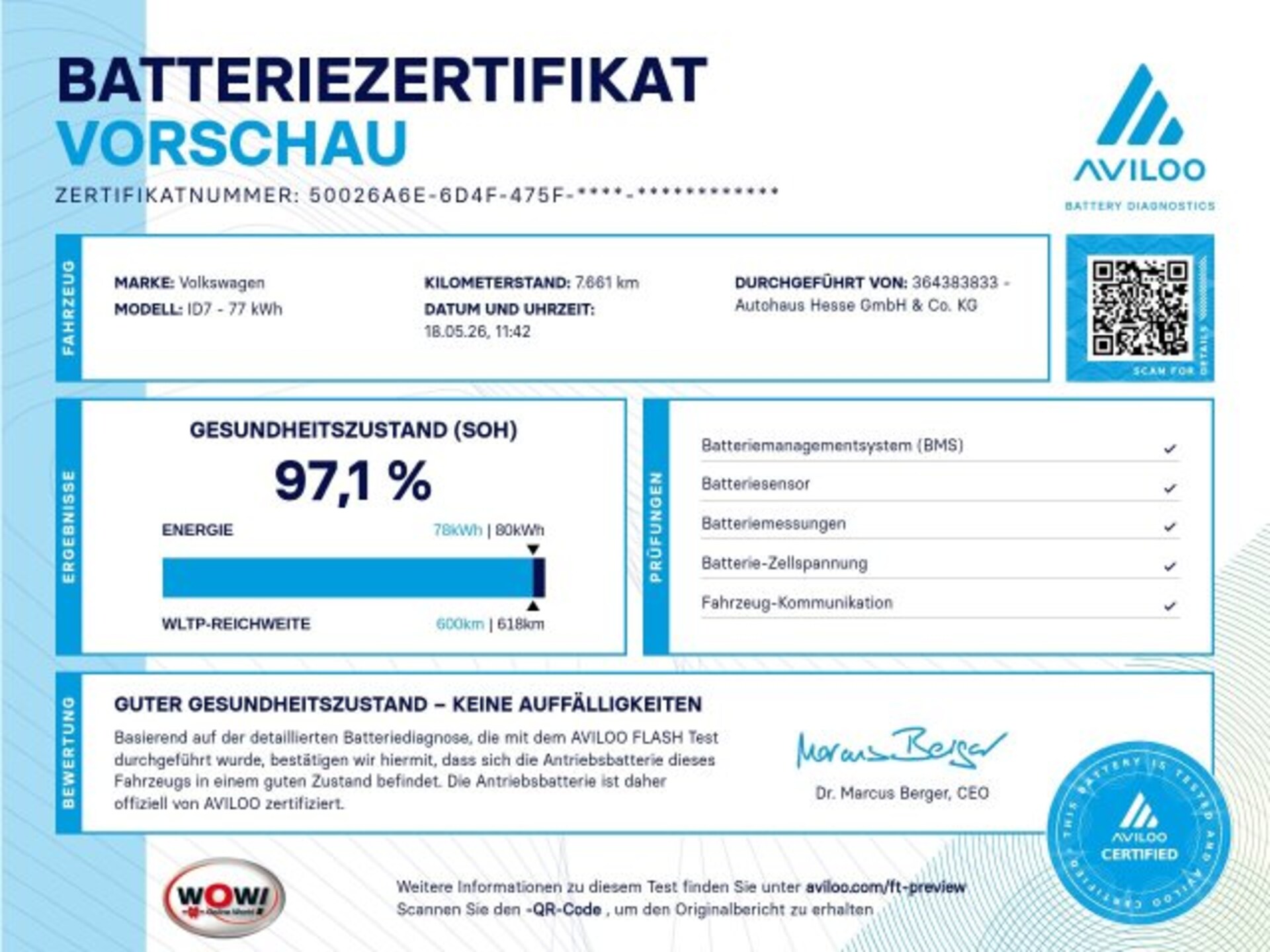 Volkswagen ID.7 Tourer Pro