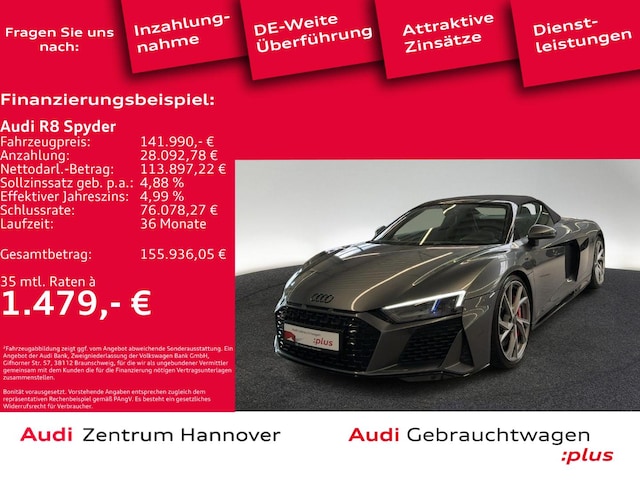 Image about Audi R8 Spyder FSI quattro S tronic