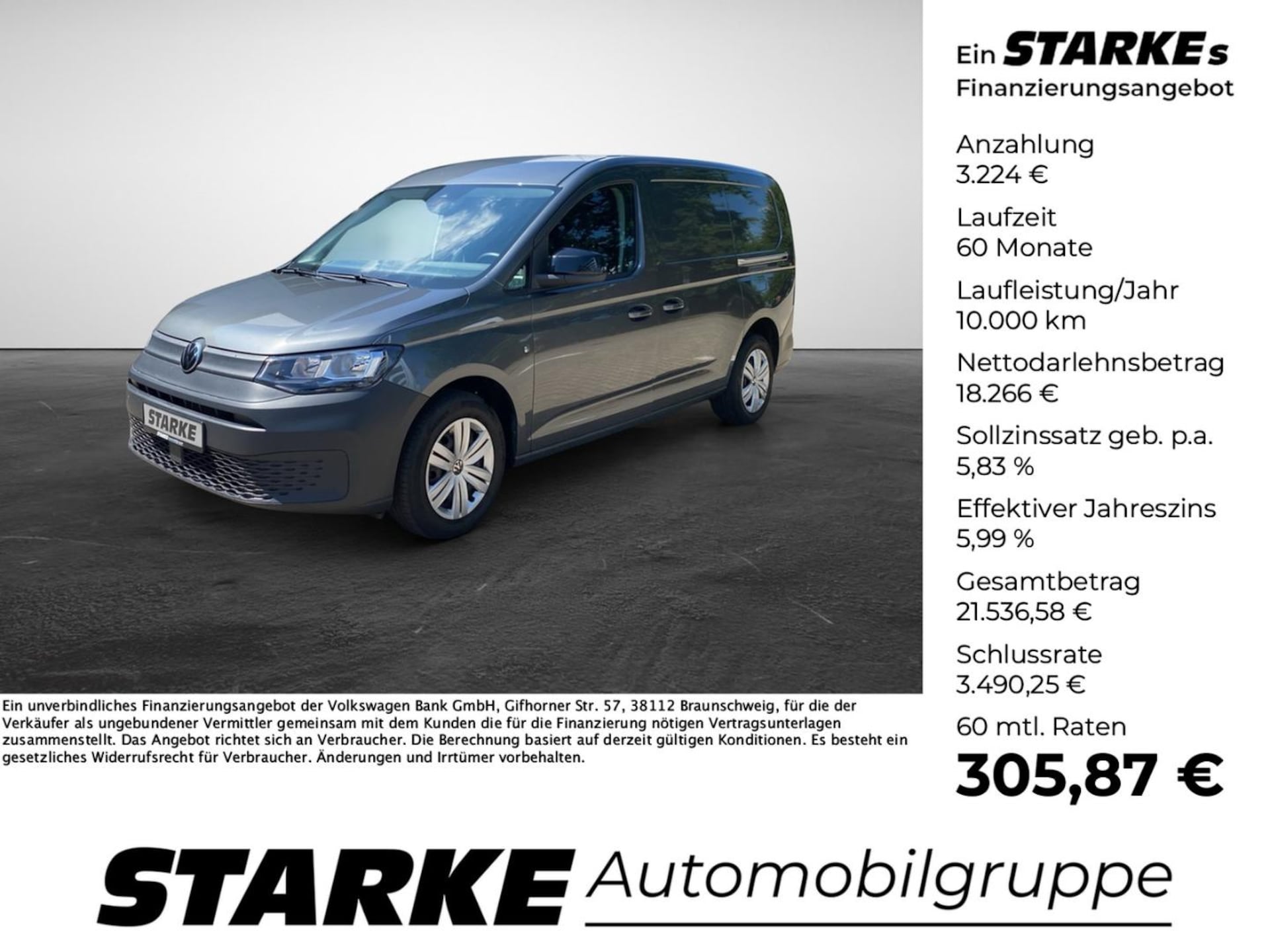 Volkswagen Caddy Maxi Cargo