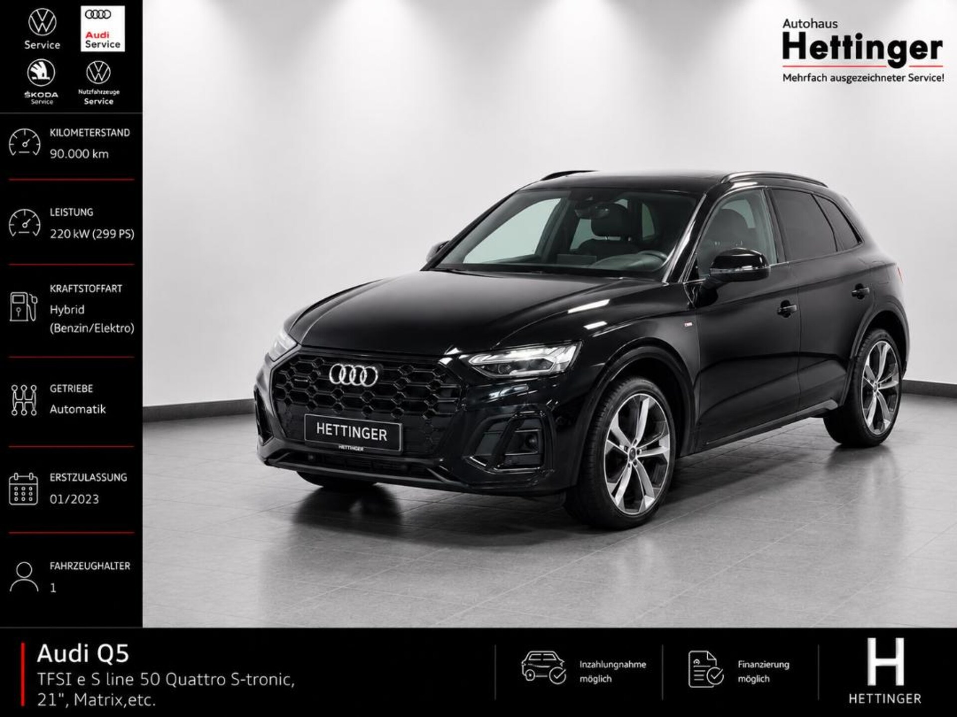 Audi Q5 TFSI e S line