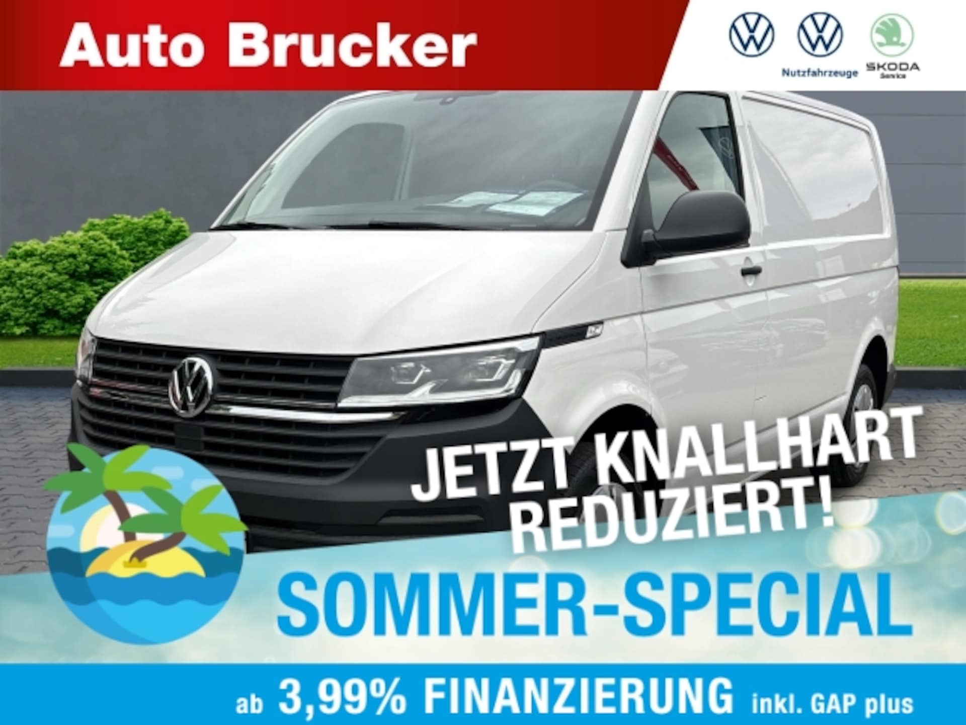 Volkswagen T6.1 Transporter Kasten kurzer Radstand