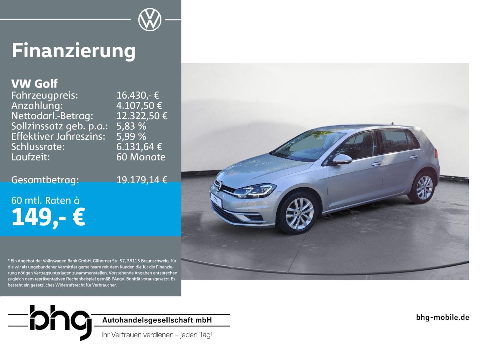 Volkswagen Golf Comfortline