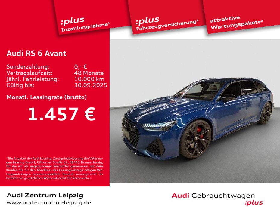Image about Audi RS 6 Avant performance quattro tiptronic