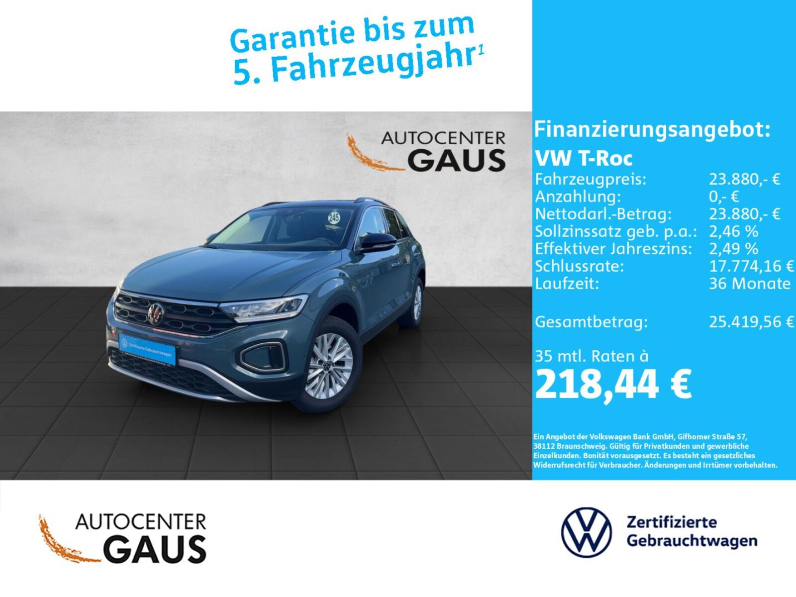Volkswagen T-Roc – Bild 2