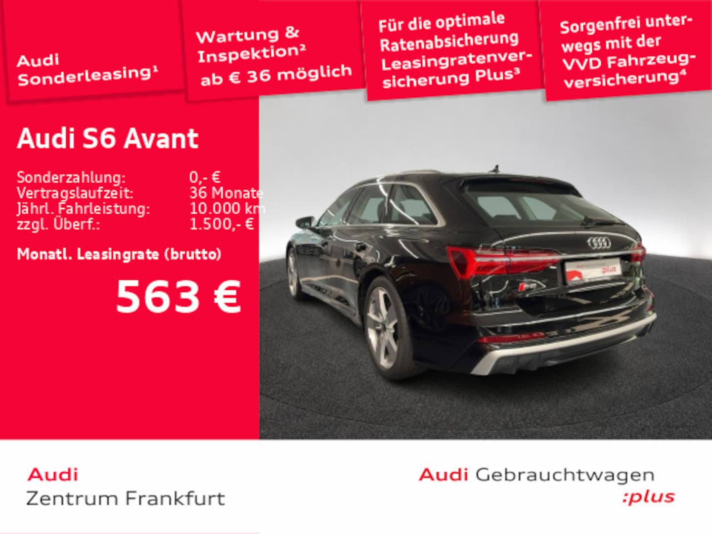 Bild über Audi S6 Avant TDI quattro tiptronic - für weitere Informationen kontaktieren Sie den Audi Partner