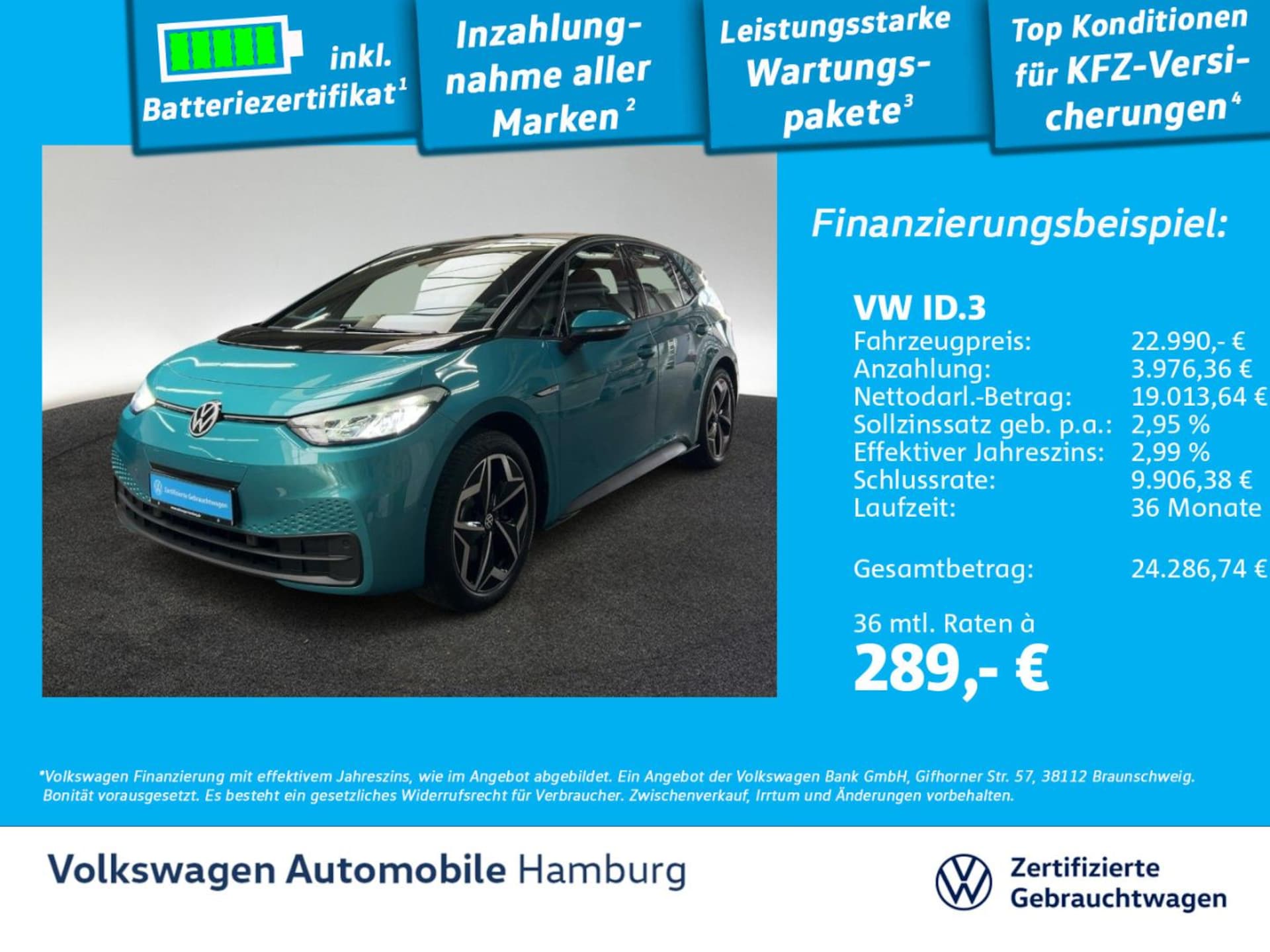 Volkswagen ID.3 Pro