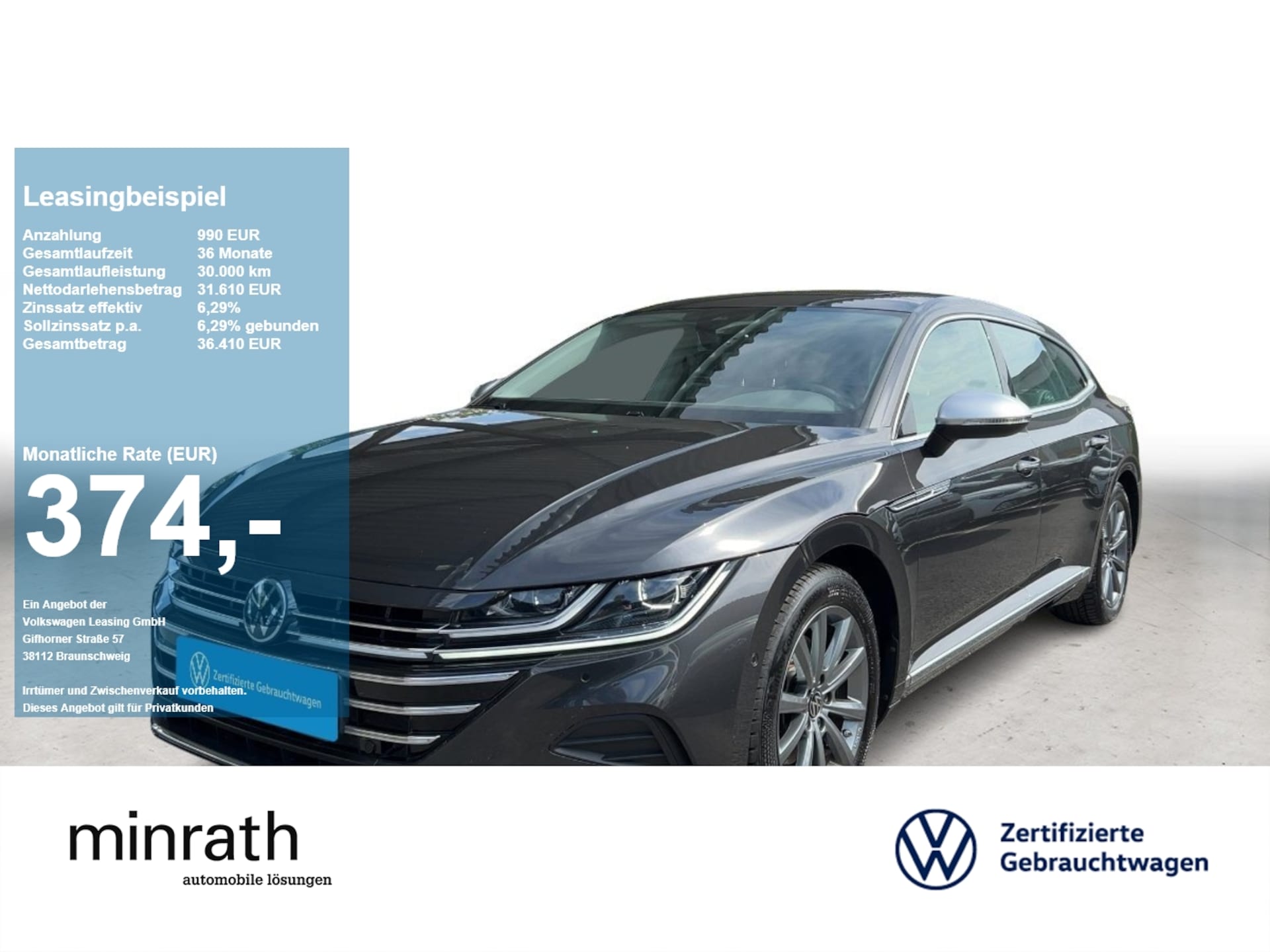 Volkswagen Arteon Shooting Brake Elegance