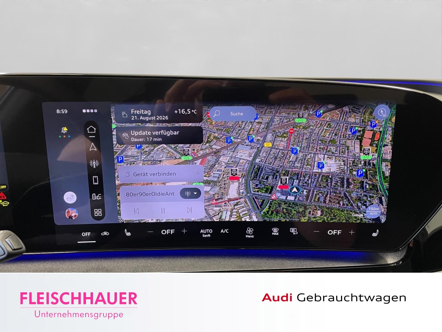 Bild über Audi Q6 SUV e-tron S line business e-tron performance 225 kW - für weitere Informationen kontaktieren Sie den Audi Partner