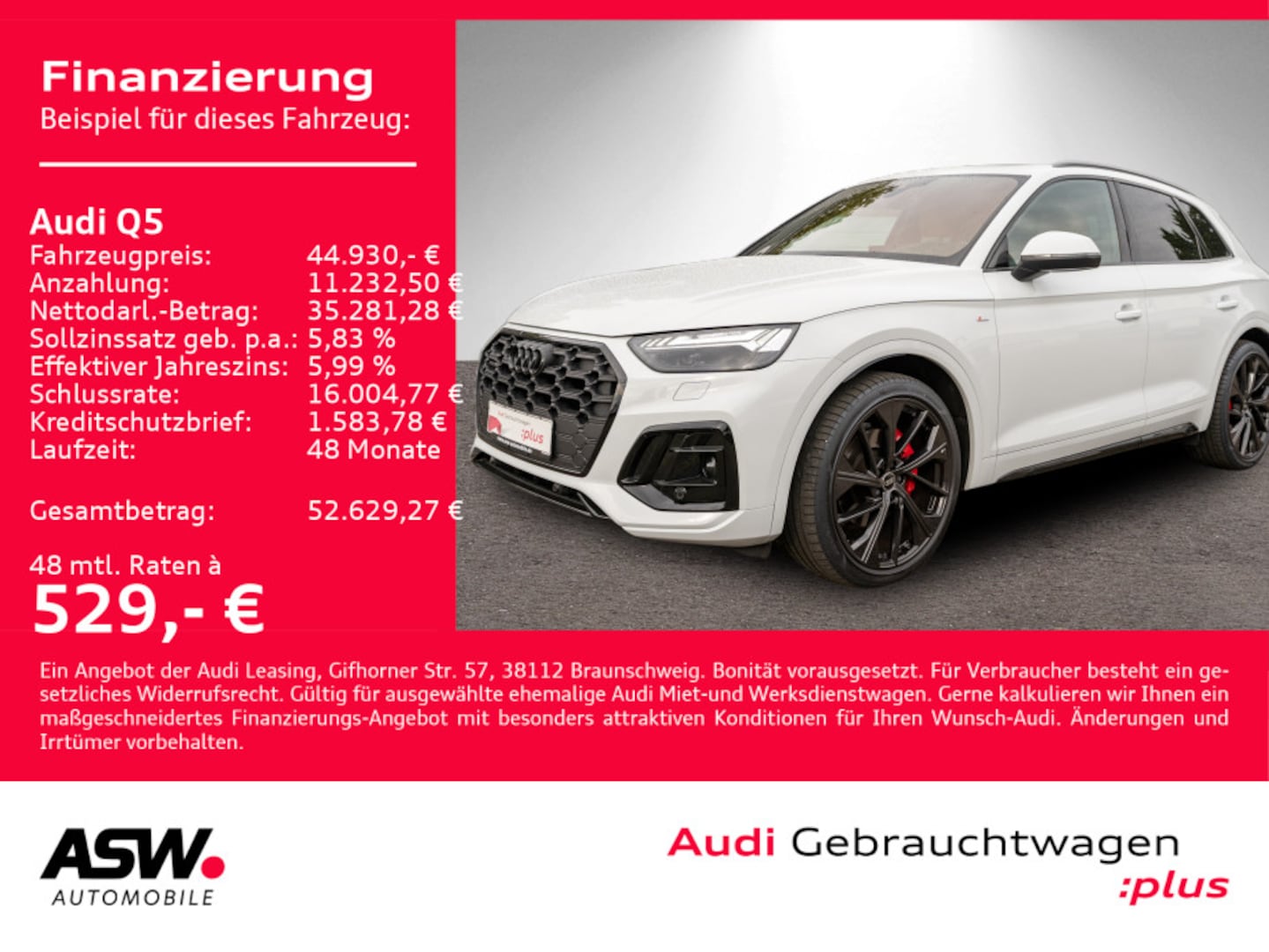 Bild über Audi Q5 40 TDI quattro S tronic - für weitere Informationen kontaktieren Sie den Audi Partner