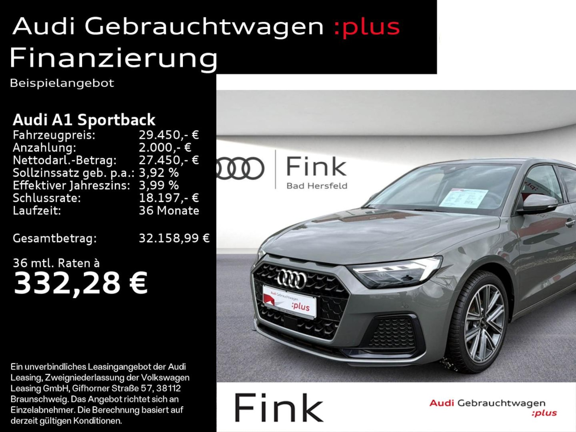 Audi A1 Sportback Advanced