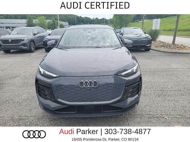 Used 2025 Audi Q6 e-tron Premium Plus with VIN WA124BGF7SA074882 for sale in Parker, CO