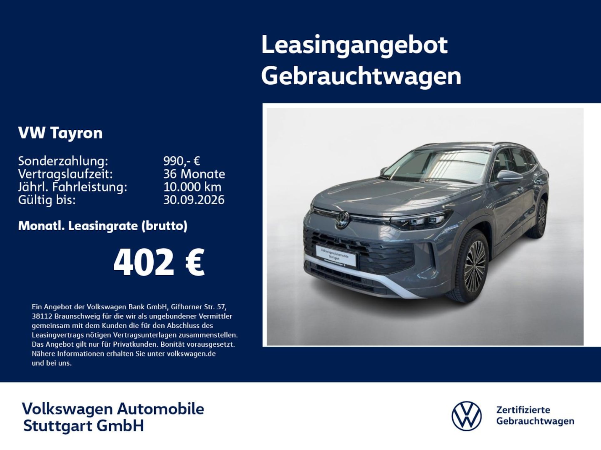 Volkswagen Tayron Life