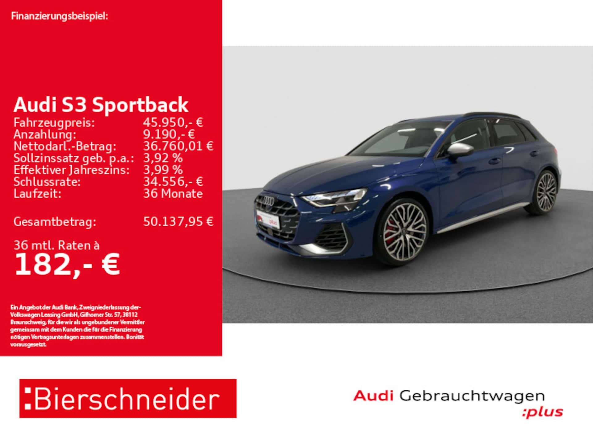 Audi S3 Sportback