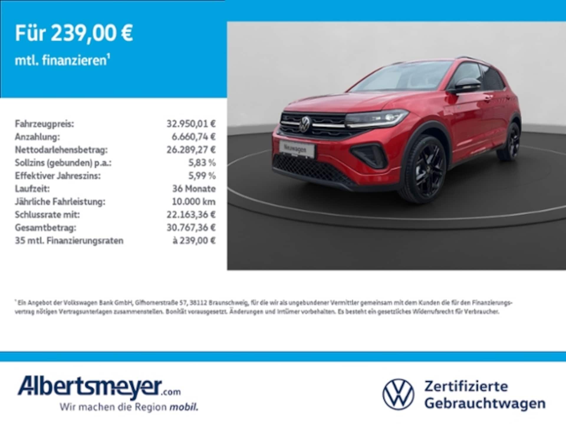Volkswagen T-Cross R-Line