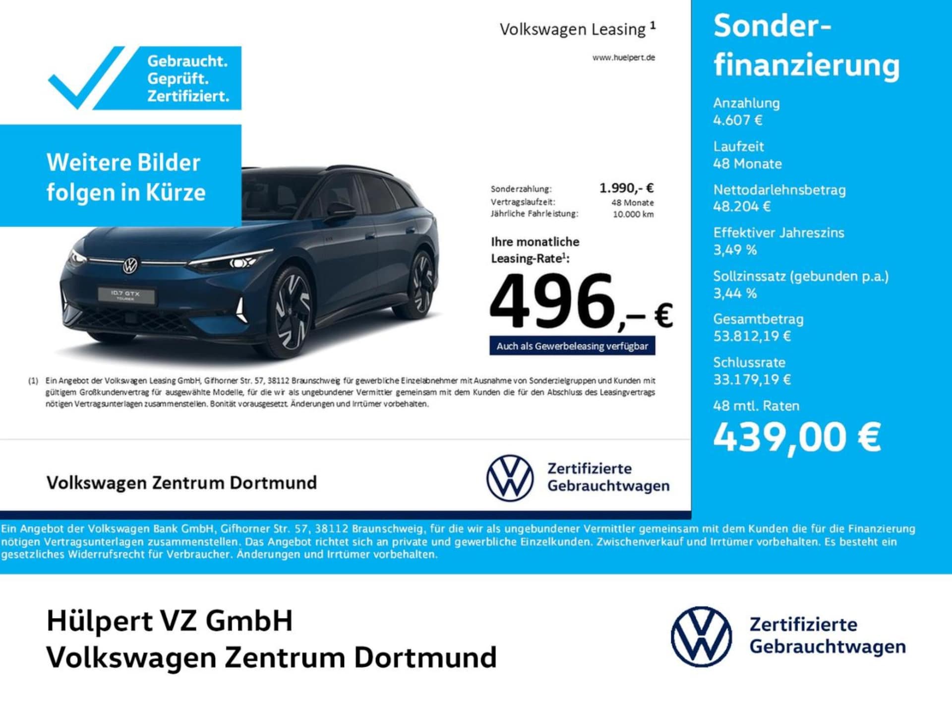 Volkswagen ID.7 Tourer GTX