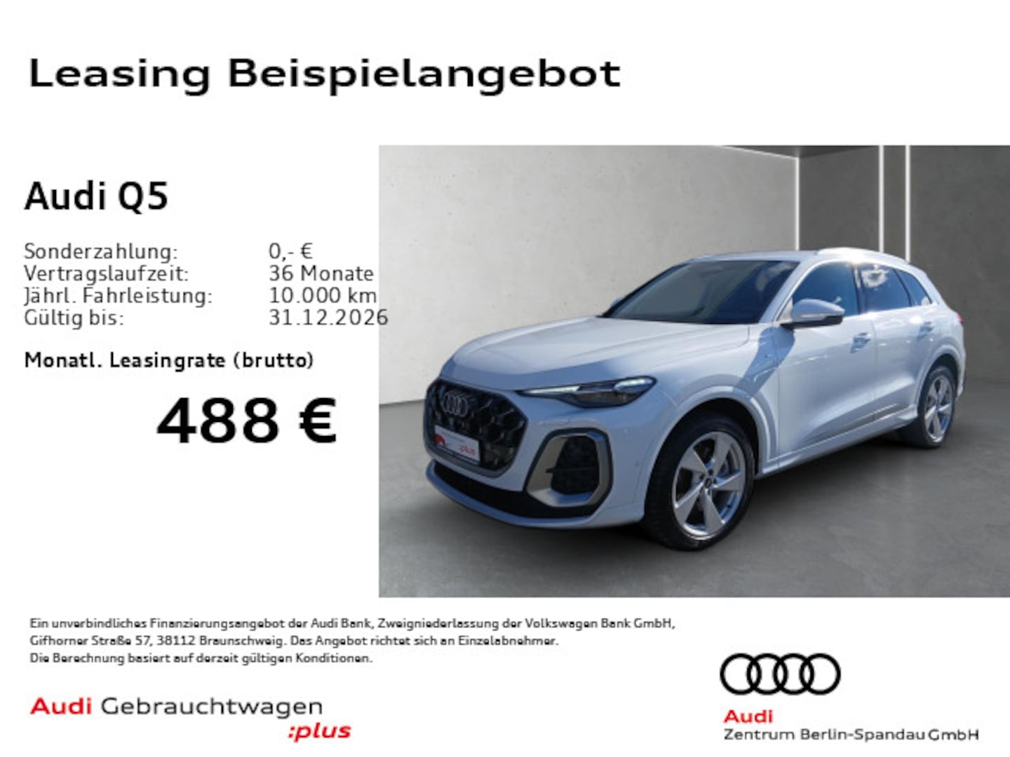 Bild über Audi Q5 SUV TDI quattro 150 kW S tronic - für weitere Informationen kontaktieren Sie den Audi Partner
