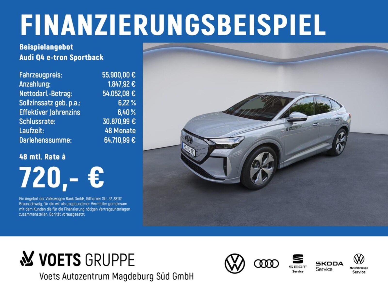 Audi Q4 Sportback e-tron