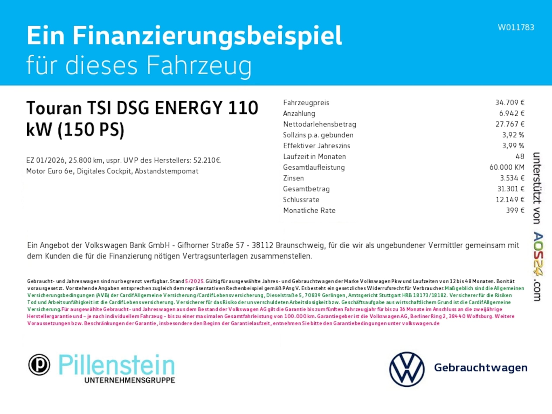 Volkswagen Touran ENERGY
