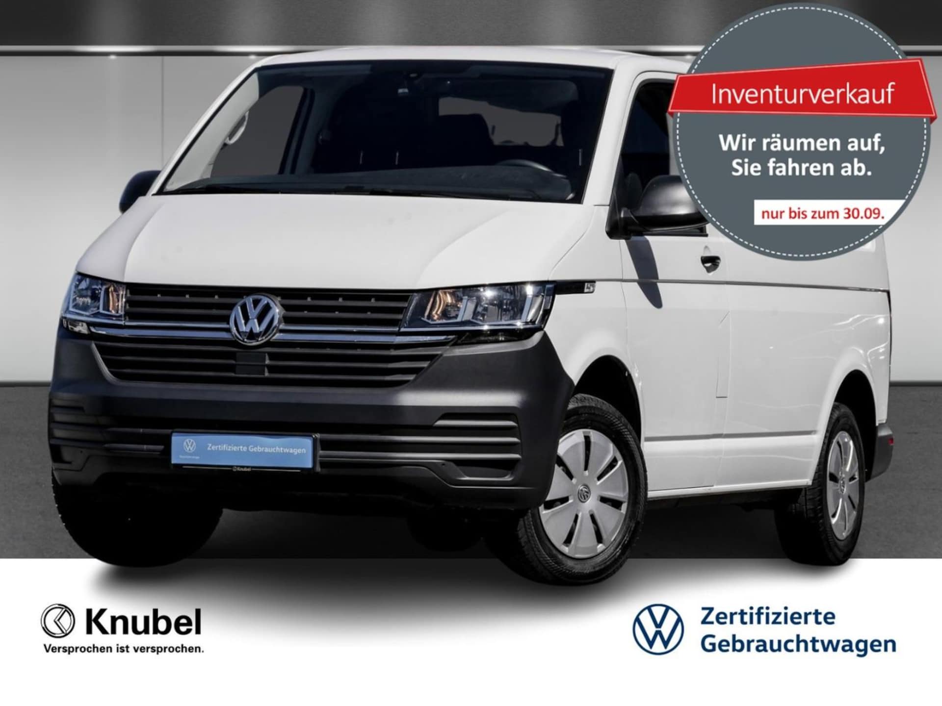 Volkswagen T6.1 Transporter Kasten kurzer Radstand