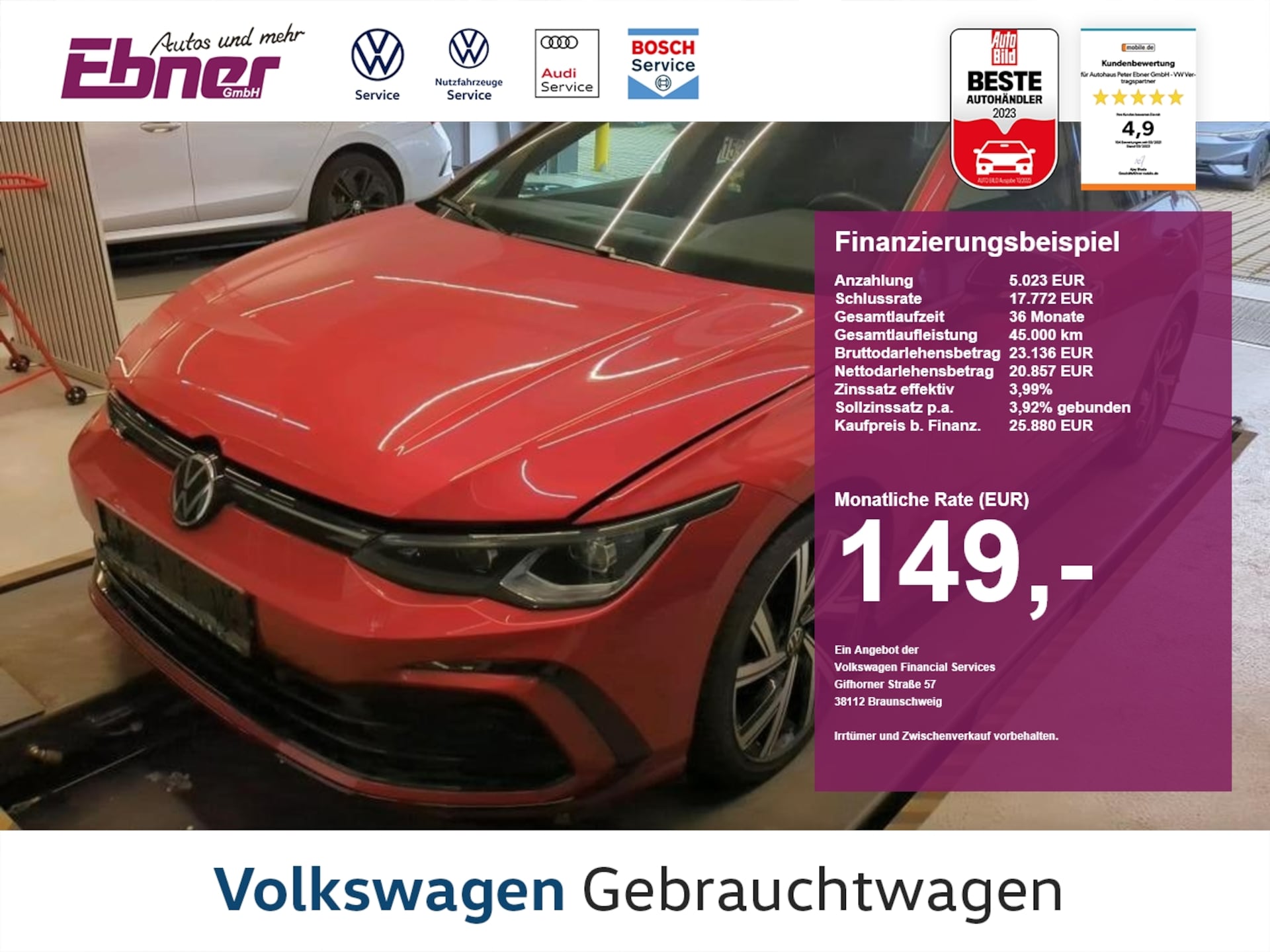 Volkswagen Golf R-Line