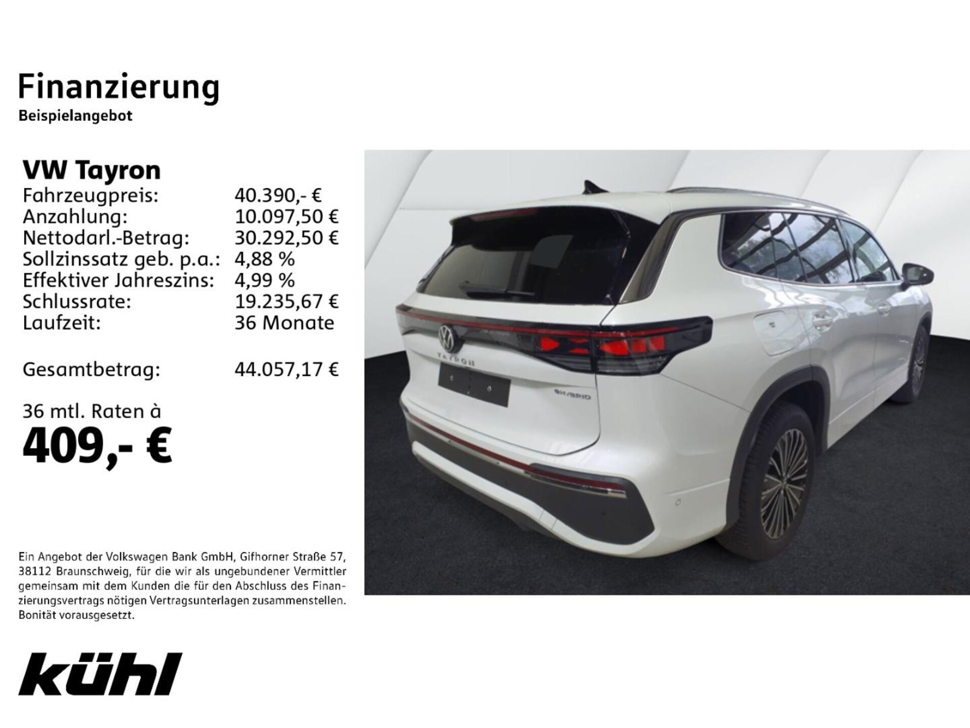 Volkswagen Tayron Elegance