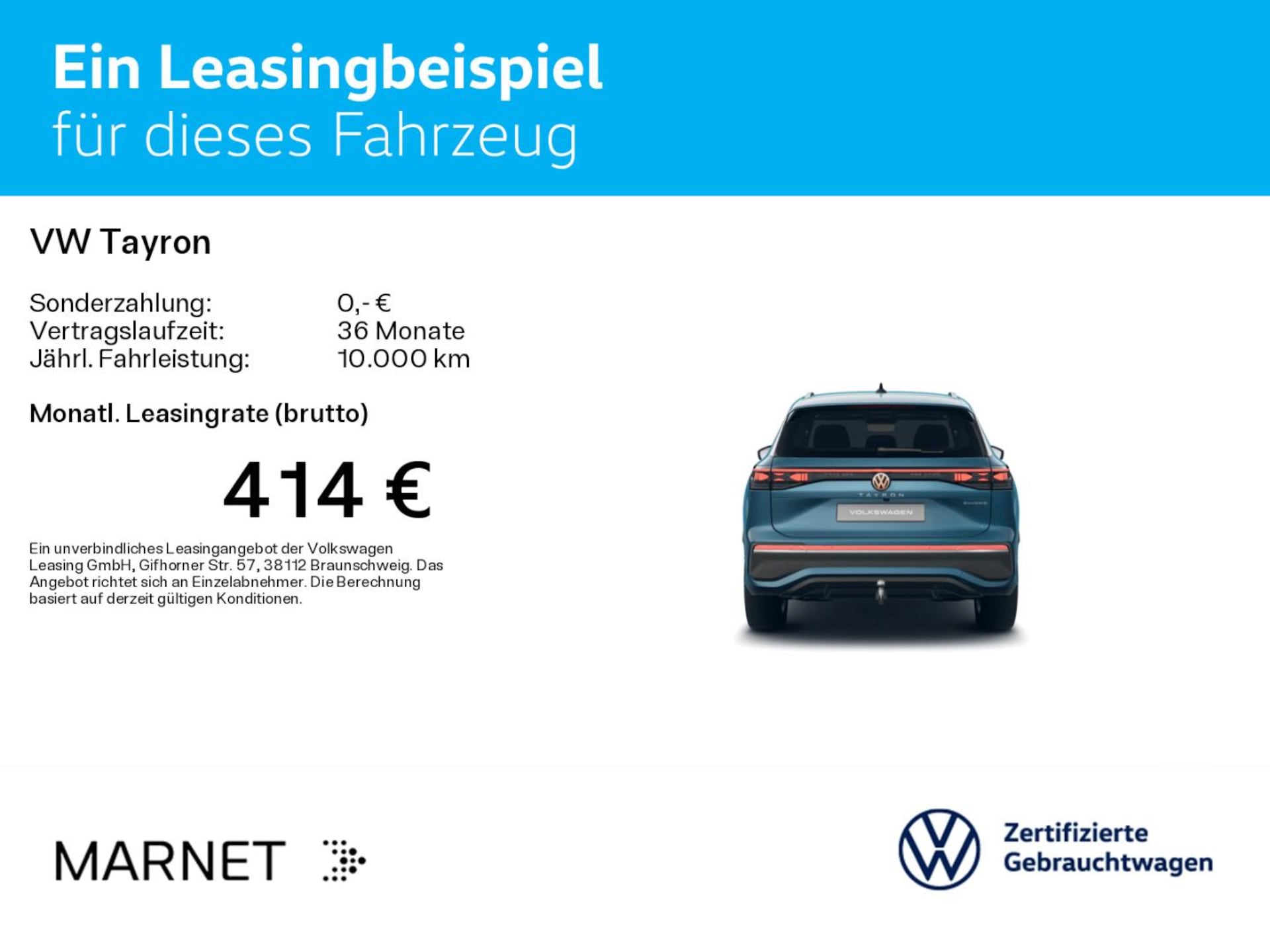 Volkswagen Tayron Elegance