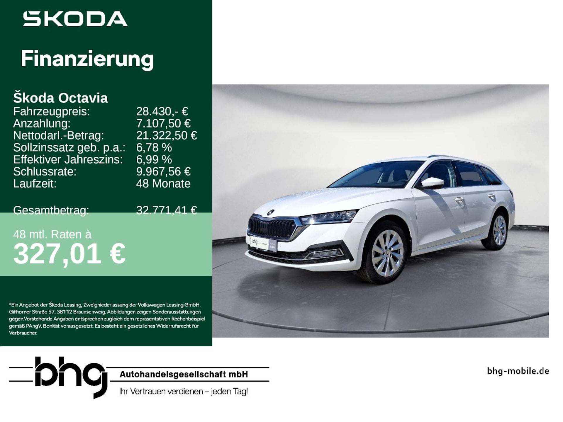 Skoda Octavia Combi Style