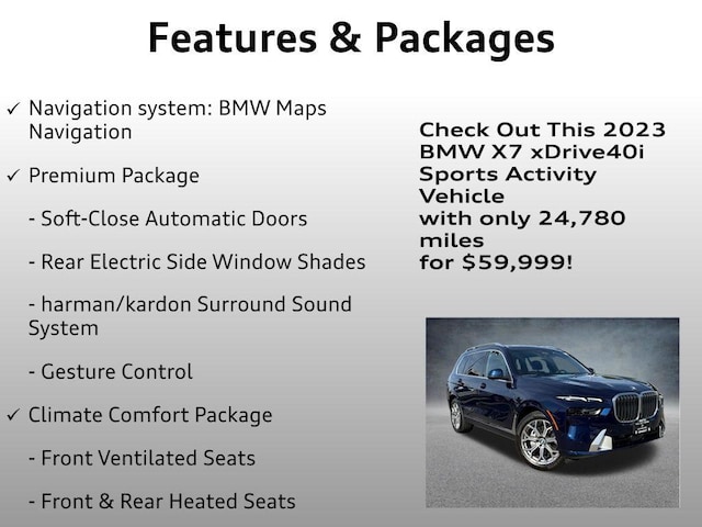 2023 BMW X7