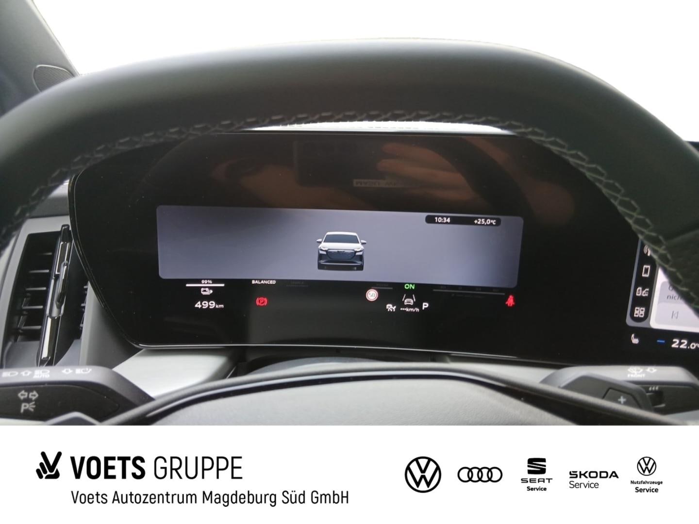 Bild über Audi Q4 Sportback e-tron e-tron performance 210 kW - für weitere Informationen kontaktieren Sie den Audi Partner