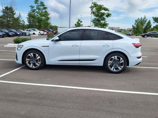 Used 2022 Audi e-tron Sportback Premium with VIN WA11AAGE4NB045294 for sale in Parker, CO