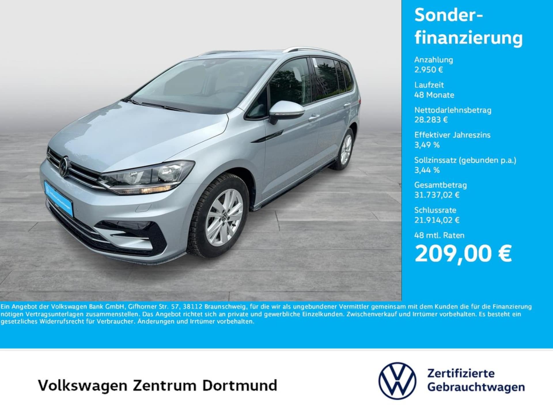 Volkswagen Touran Comfortline