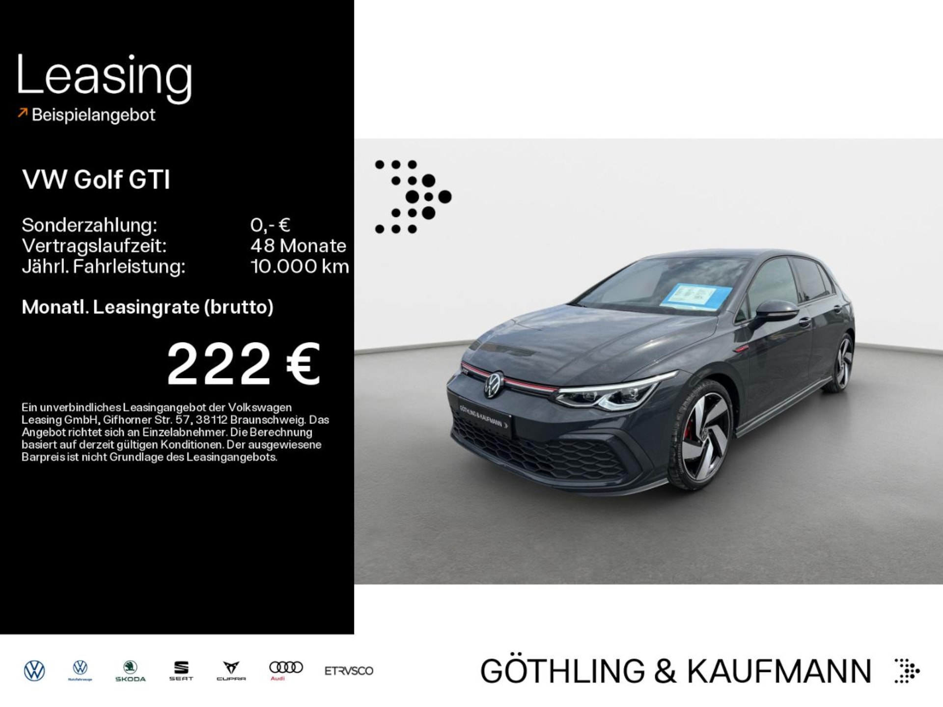 Volkswagen Golf — Volkswagen Golf Golf GTI 2.0 TSI DSG AHK*NAVI*KAM*STDHZG*LED+*SHZ*DCC*ACC*