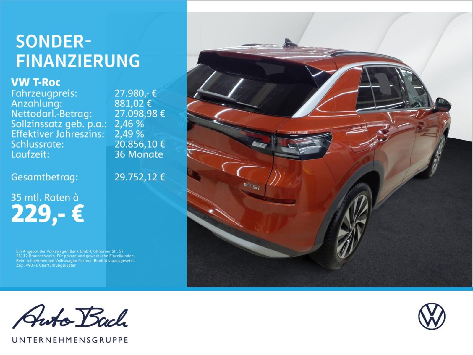 Volkswagen T-Roc – Bild 2