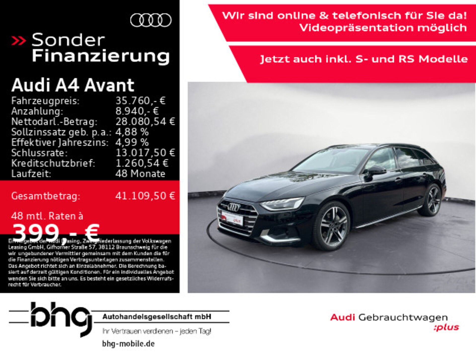 Audi A4 Avant Advanced