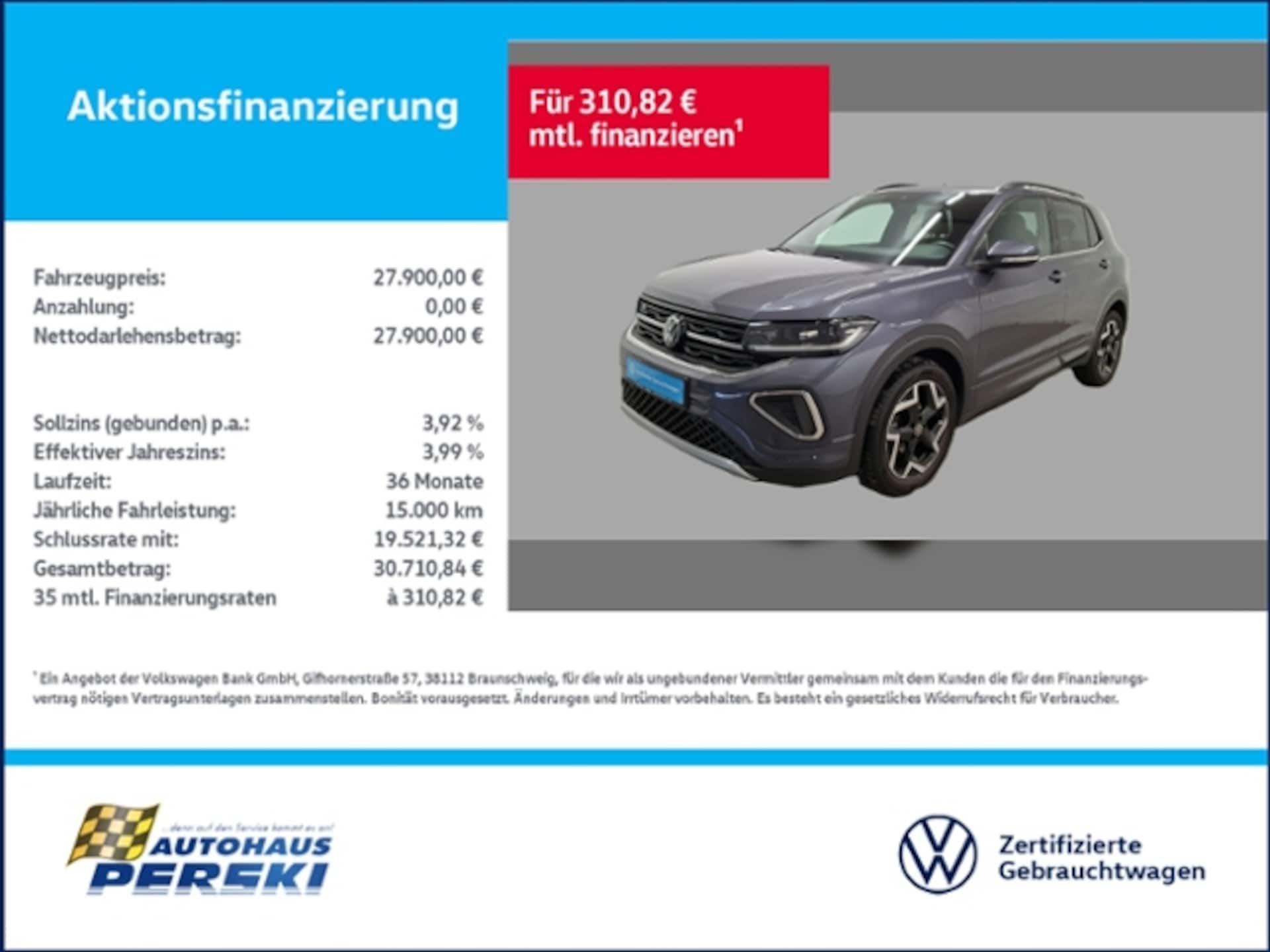 Volkswagen T-Cross R-Line