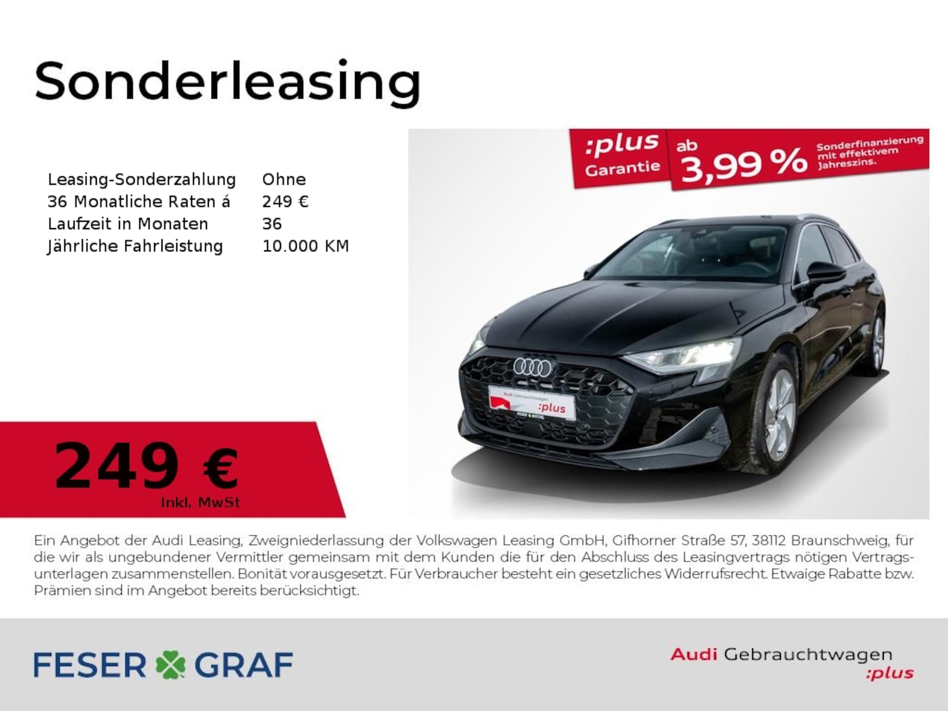 Audi A3 Sportback 2025 — 30 TFSI 85 kW (116 PS) S tronic A3 Sportback 30 TFSI Stronic,LED,Navi+,VC