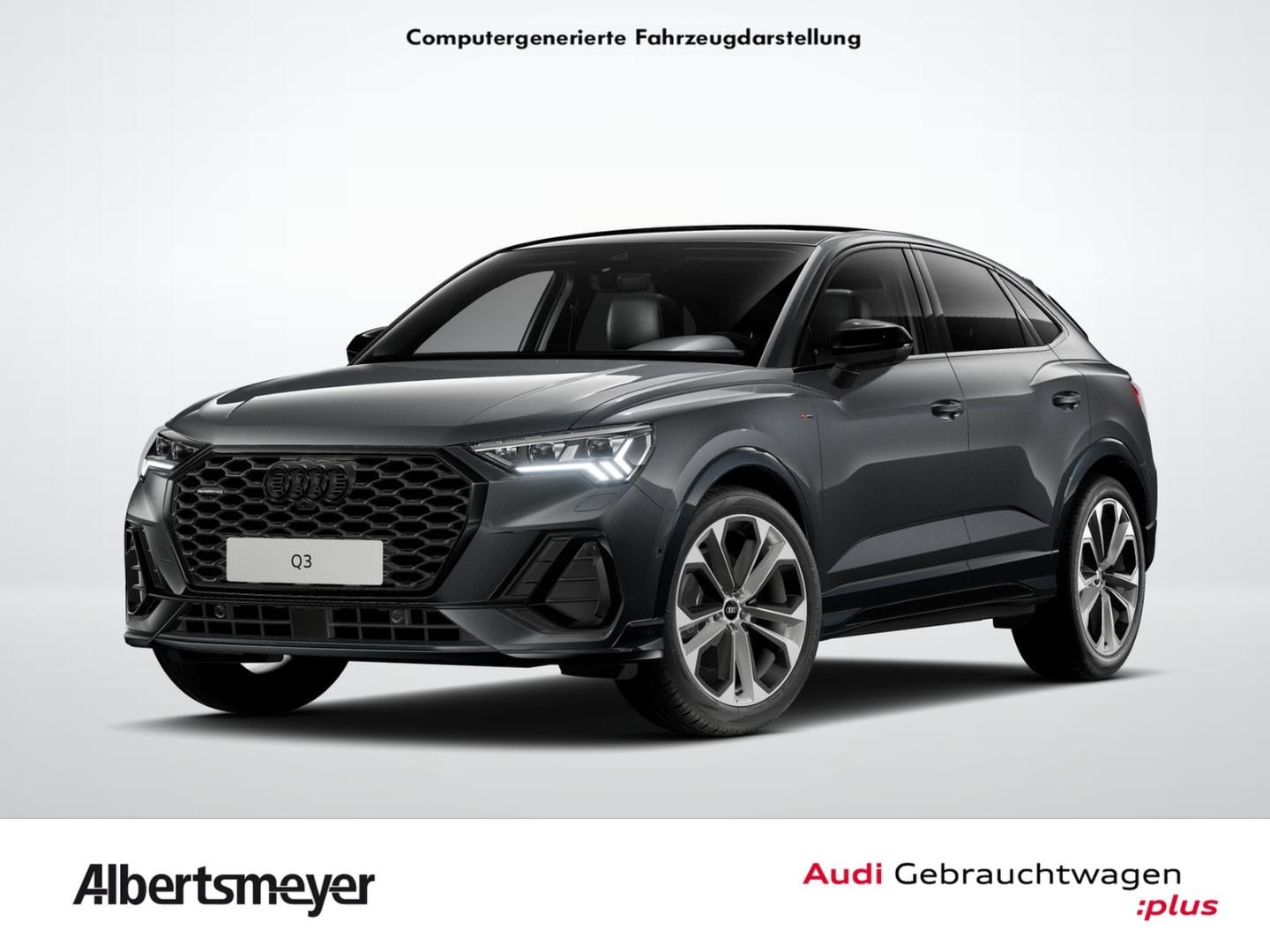 Bild über Audi Q3 Sportback TFSI quattro 180 kW S tronic - für weitere Informationen kontaktieren Sie den Audi Partner