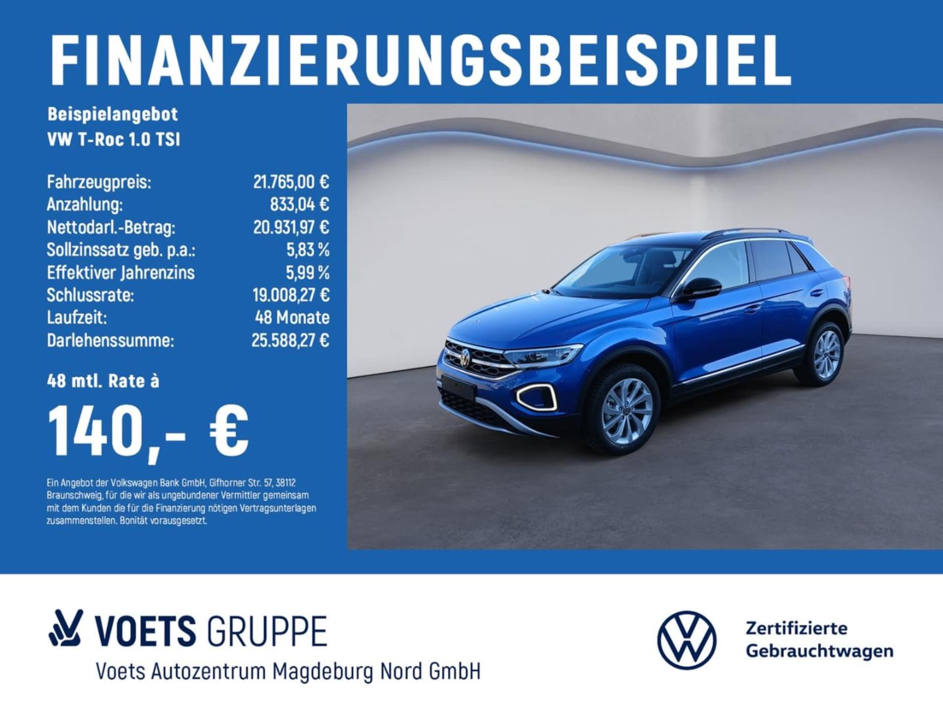 Volkswagen T-Roc — Volkswagen T-Roc T-Roc 1.0 TSI Style LED+AHK+ACC+PDC+KAM+SHZ