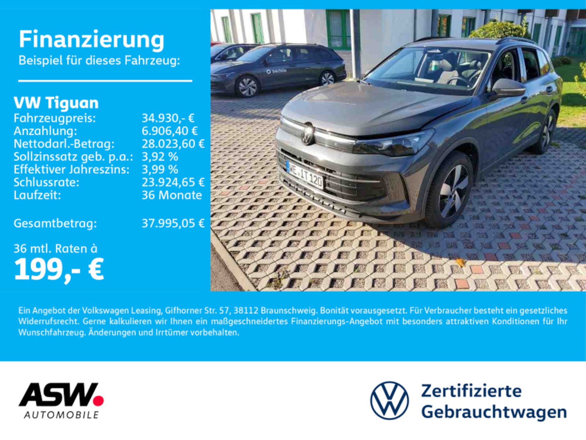 Volkswagen Tiguan — Volkswagen Tiguan Tiguan Life 2.0TDI LED Navi AHK 360° RFK ACC SHZ
