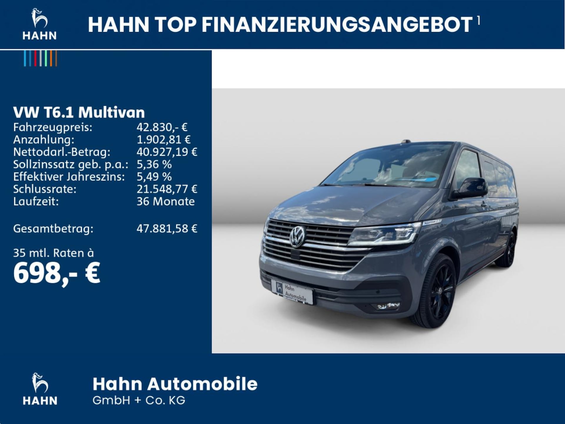 Volkswagen T6.1 Multivan Comfortline
