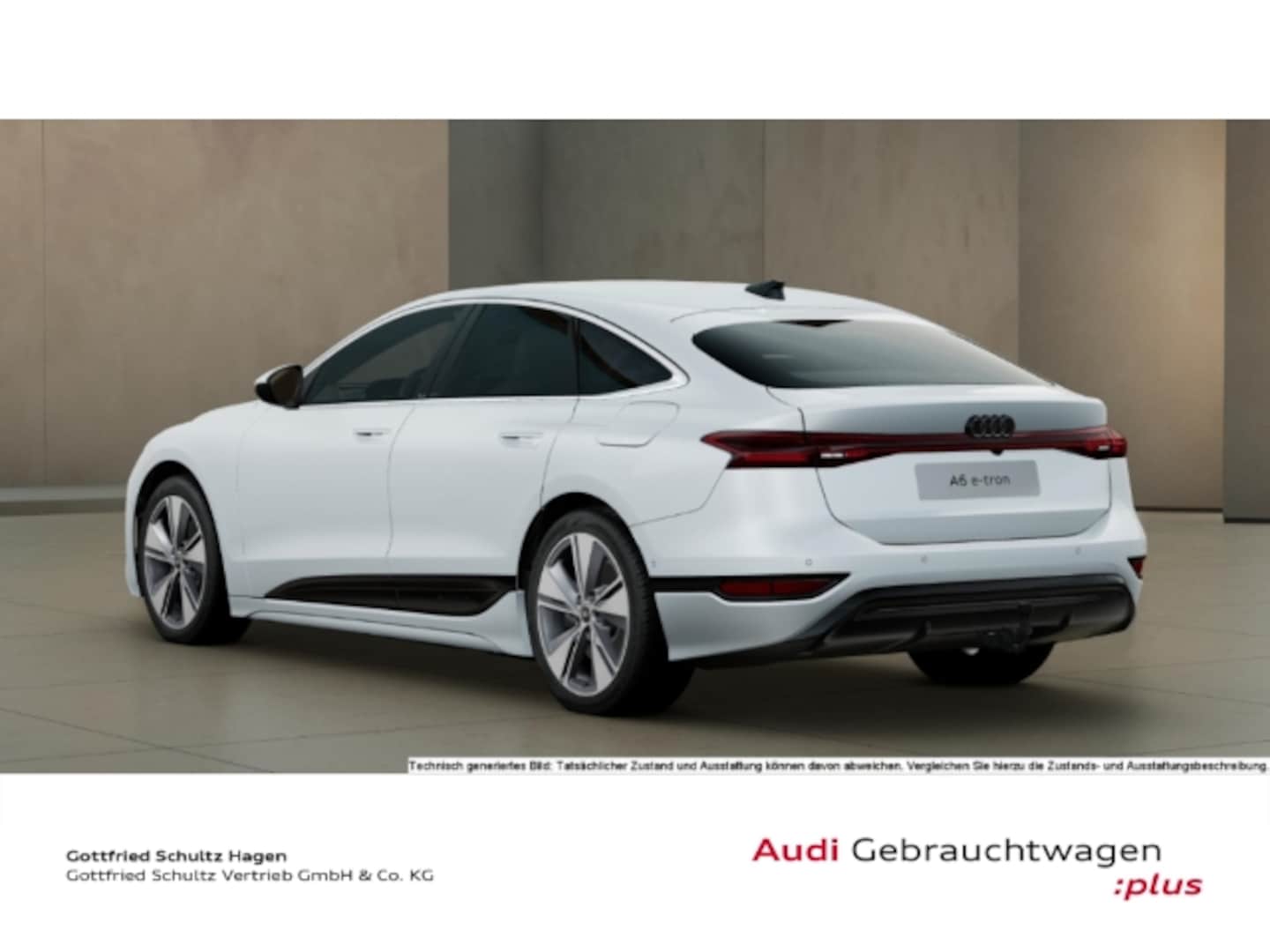 Bild über Audi A6 Sportback e-tron e-tron performance - für weitere Informationen kontaktieren Sie den Audi Partner