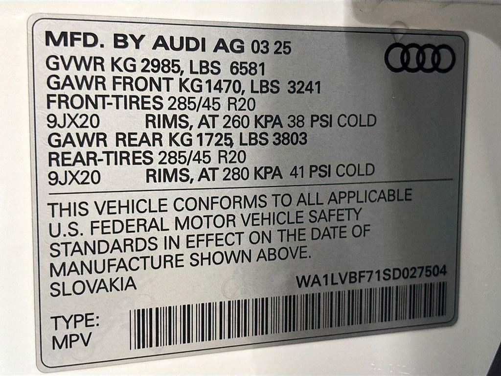 2025 Audi Q7 Premium Plus - Photo 20